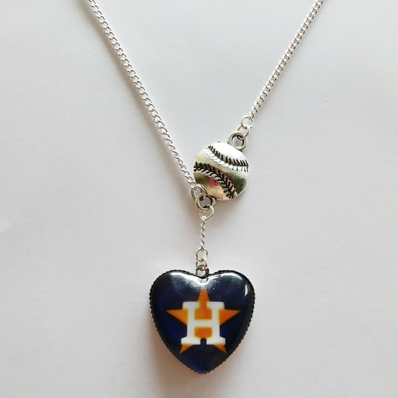 New Houston Astros MLB Baseball Jewelry Set - Picture 3 of 7